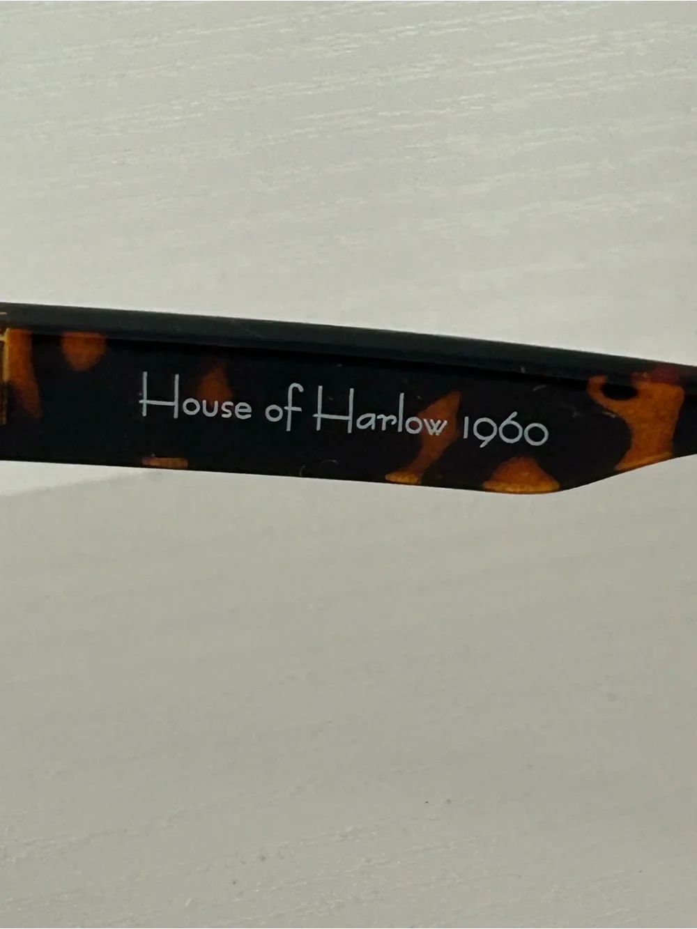 House of Harlow 1960 Tortoise Frame Sunglasses with Brown Gradient Lenses